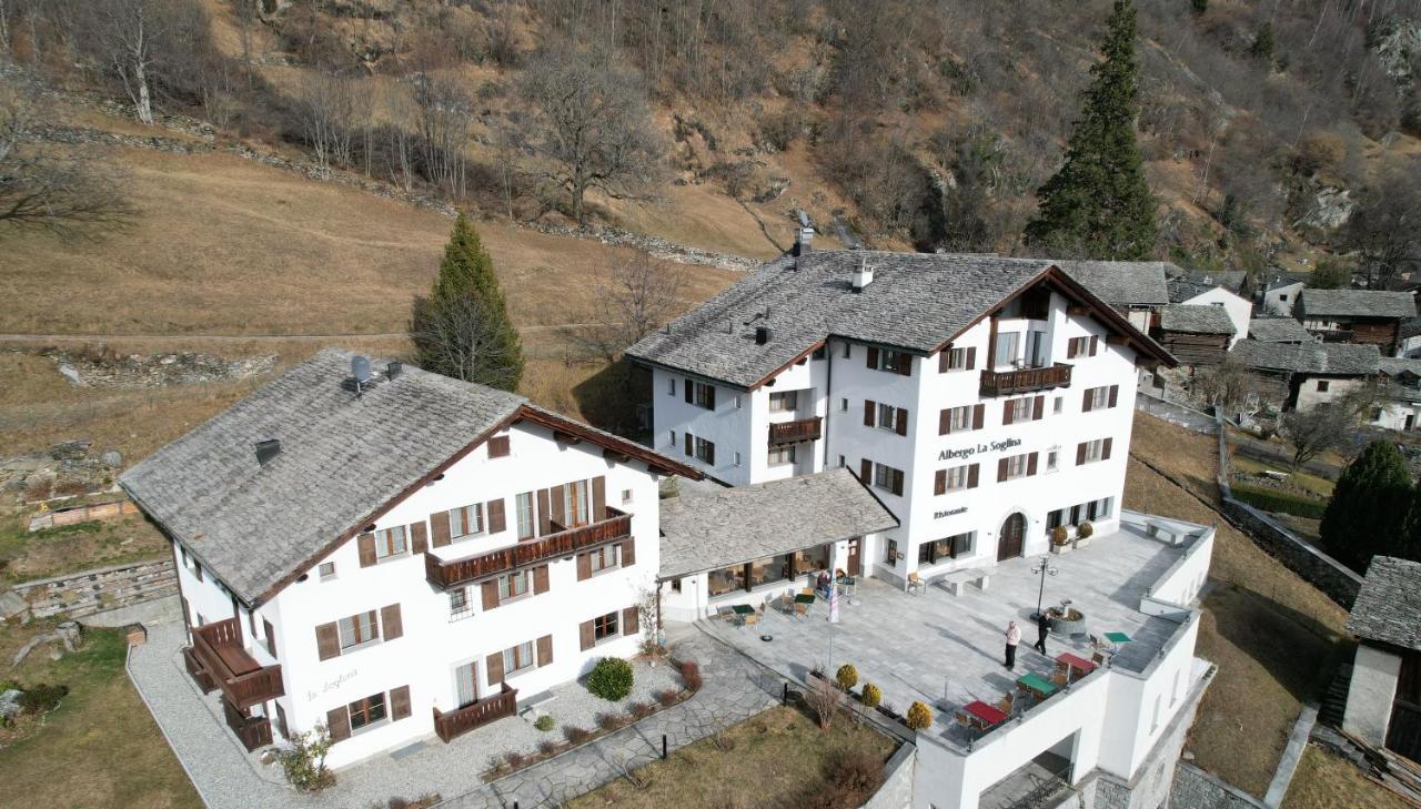 Hotel La Soglina Soglio Exterior photo